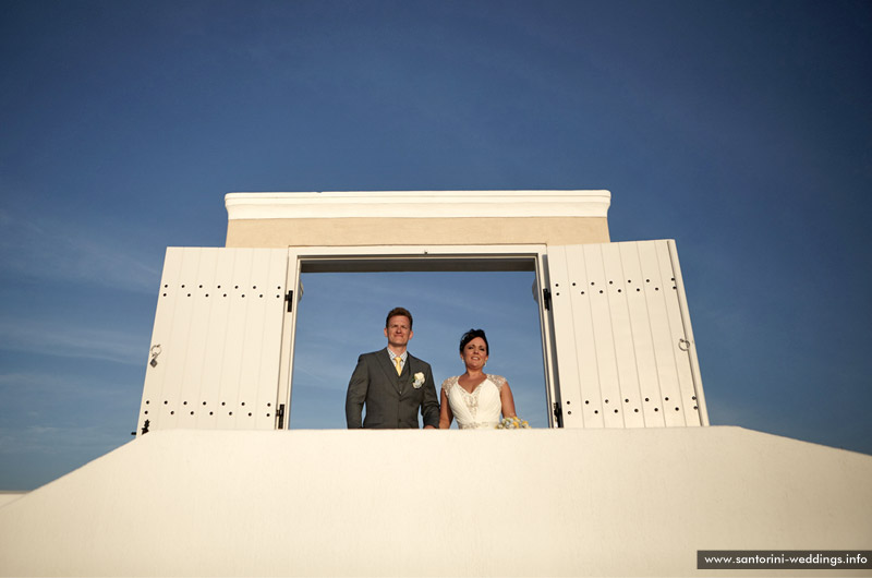 volcano view villas wedding santorini