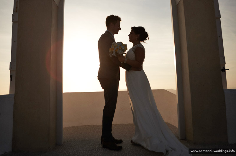 volcano view villas wedding santorini