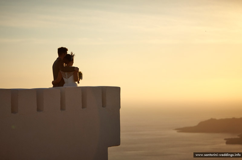 volcano view villas wedding santorini