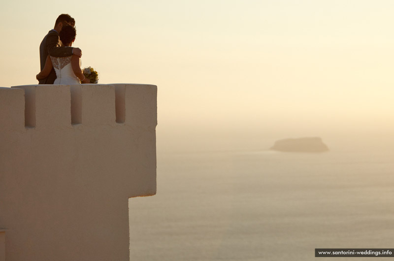 volcano view villas wedding santorini