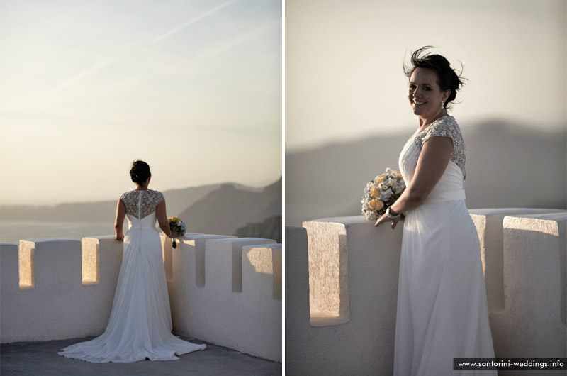 volcano view villas wedding santorini