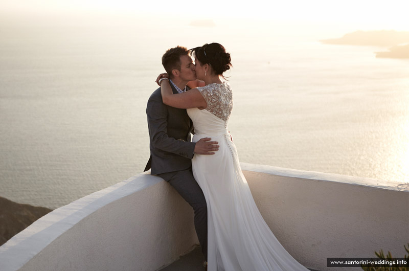 volcano view villas wedding santorini