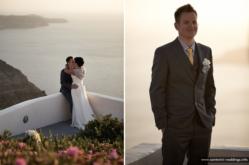 volcano view villas wedding santorini