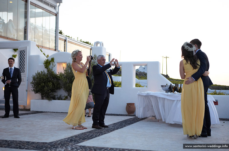 volcano view villas wedding santorini