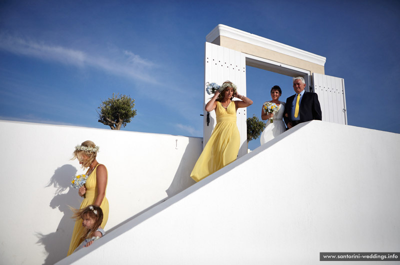 volcano view villas wedding santorini