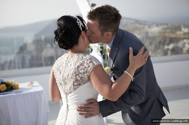 volcano view villas wedding santorini