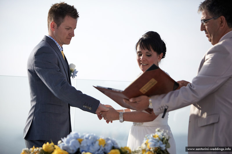 volcano view villas wedding santorini