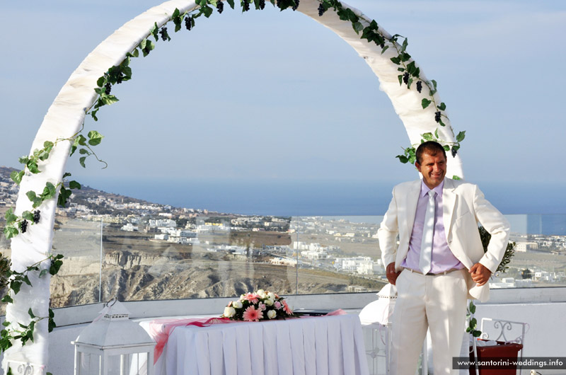 Santorini Weddings / Santo Wines