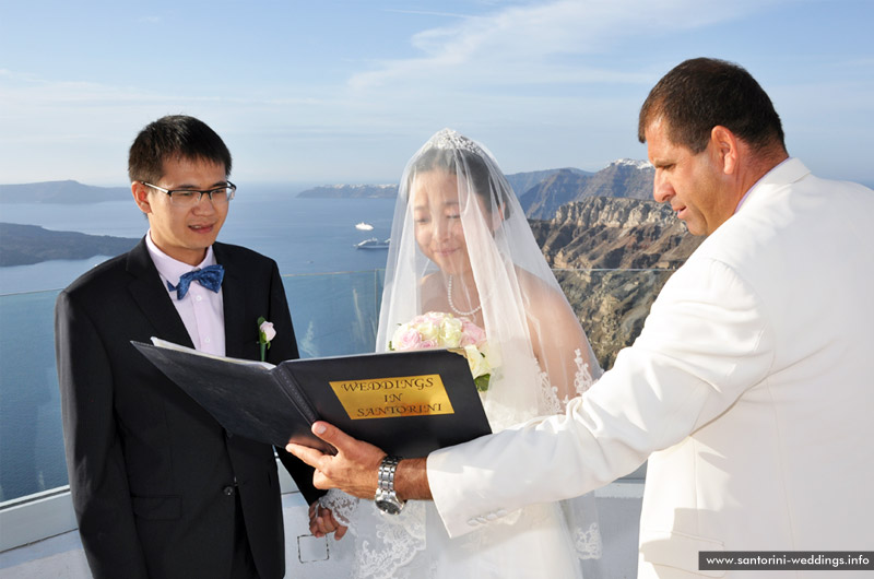 Santorini Weddings / Santo Wines