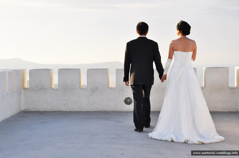 Santorini Weddings / Santo Wines