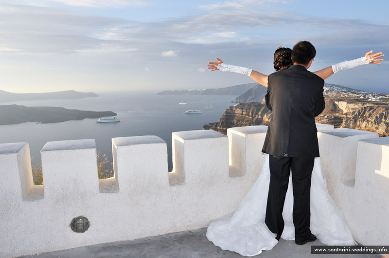 Santorini Weddings / Santo Wines