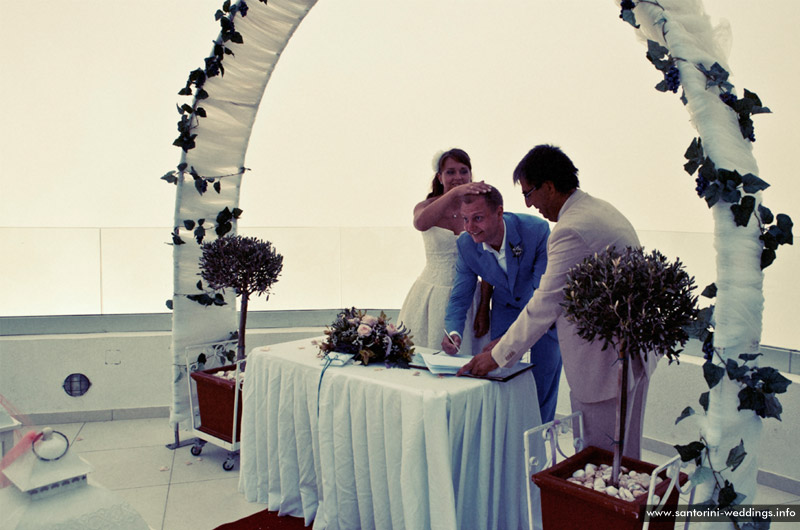 Santorini Weddings