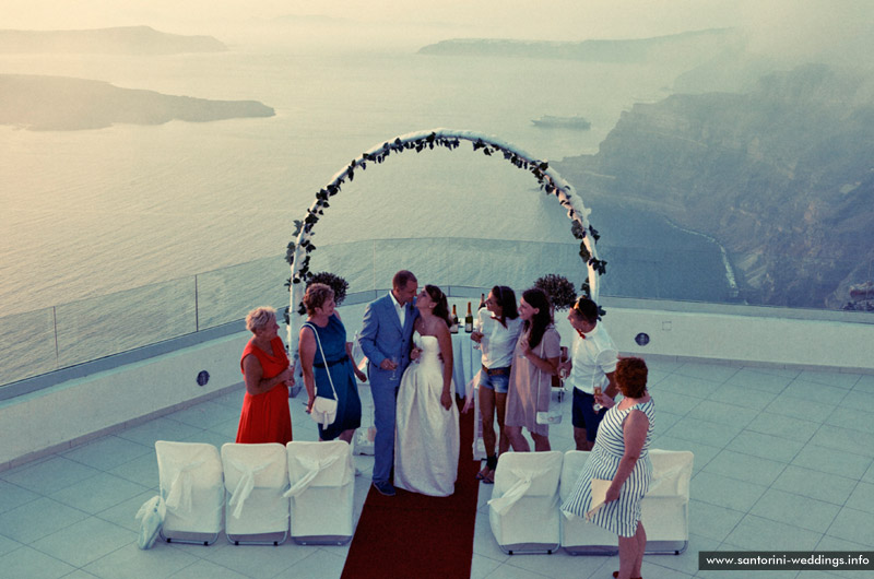 Santorini Weddings / Santo Wines