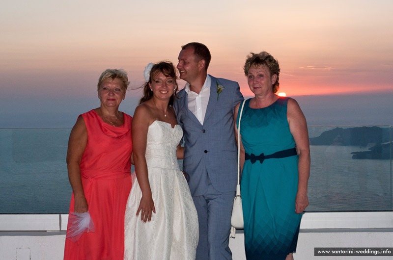 Wedding in Santorini