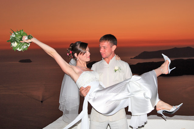 santorini wedding greece