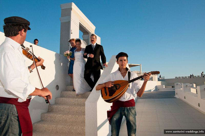 Wedding in Santorini