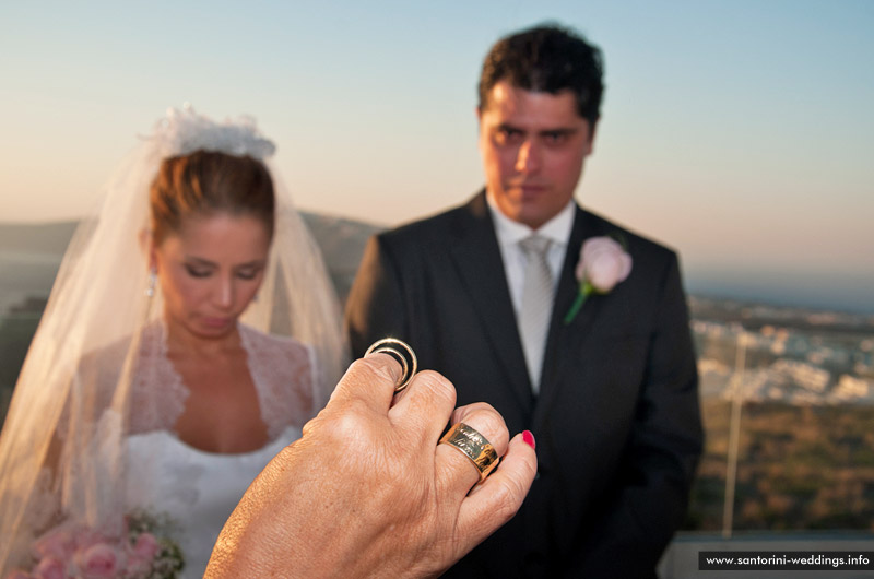 Wedding in Santorini