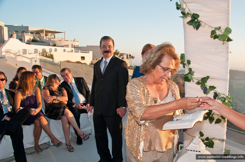 Wedding in Santorini