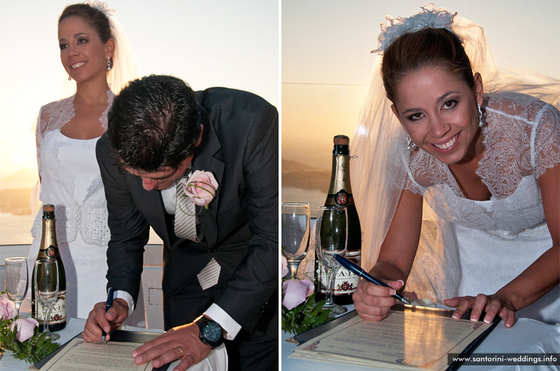 Santorini Weddings / Santo Wines