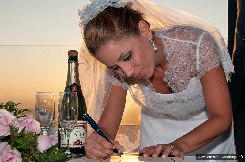 Santorini Weddings / Santo Wines