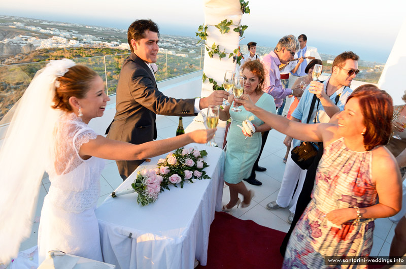 Santorini Weddings / Santo Wines