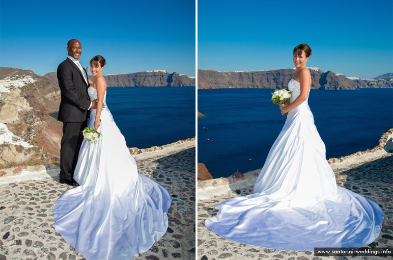 santorini weddings