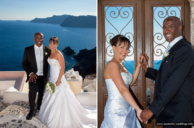 santorini weddings