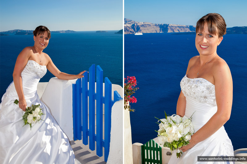 greek island wedding
