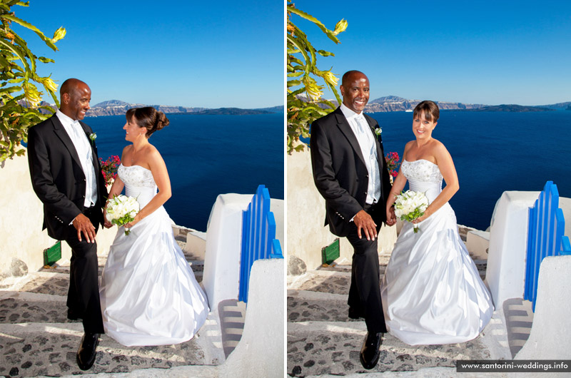 santorini weddings