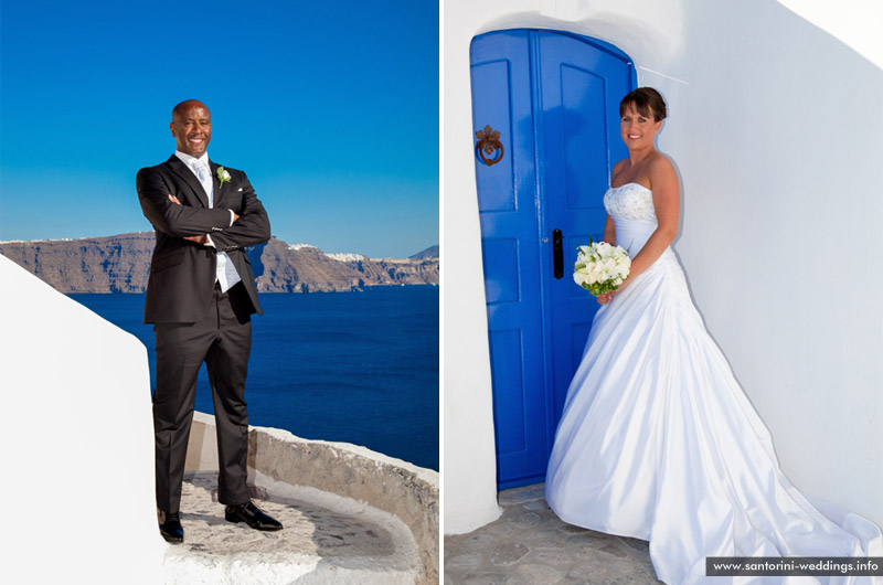 santorini weddings