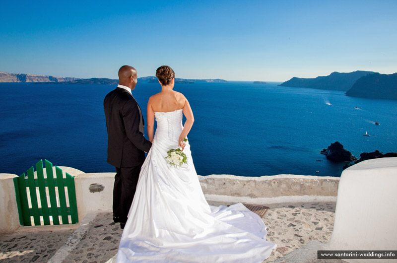 greek island wedding