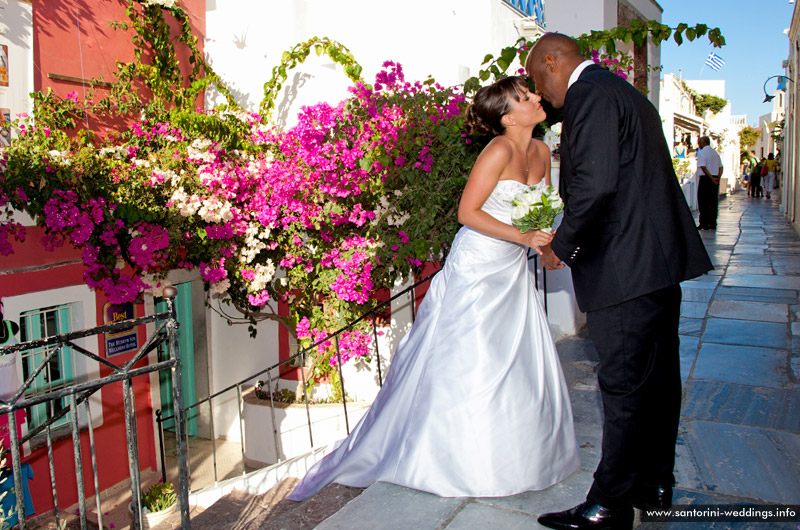 greek island wedding