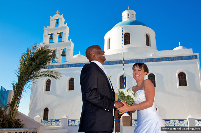 santorini weddings