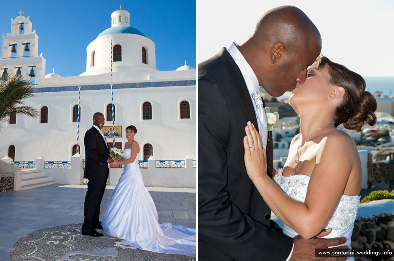 greek island wedding