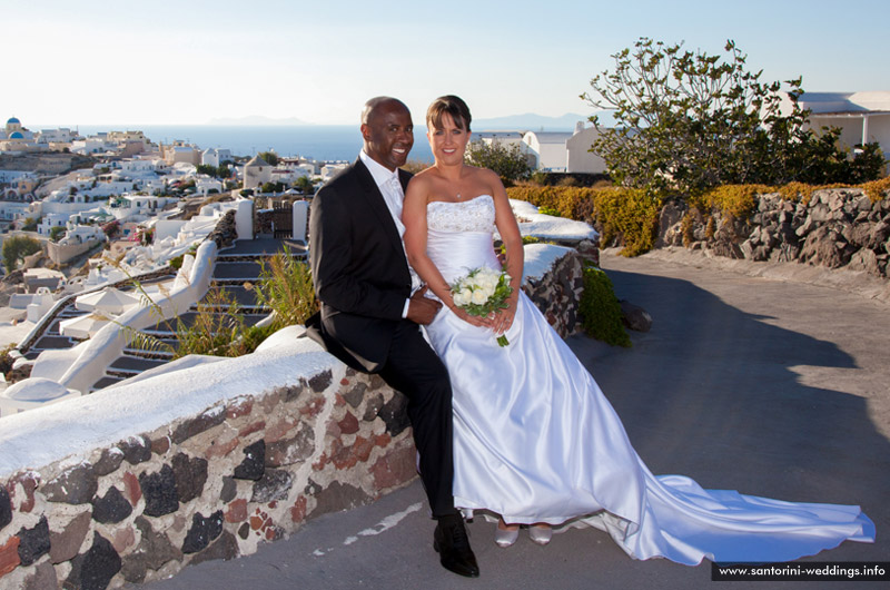 santorini weddings