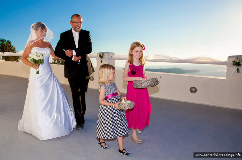 santorini weddings