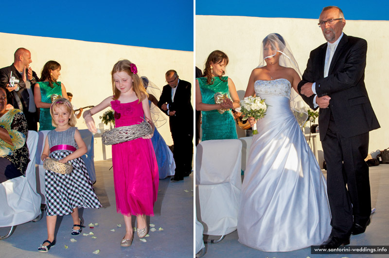 greek island wedding