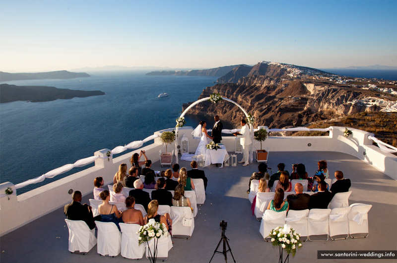 greek island wedding