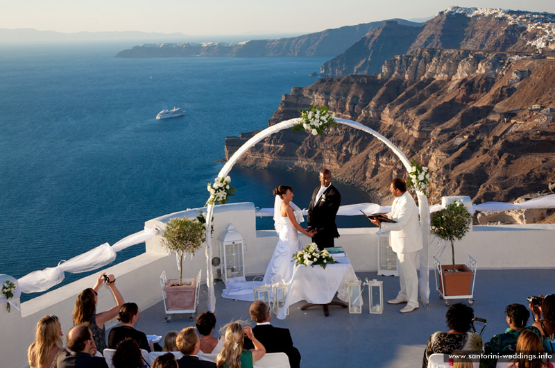 santorini weddings