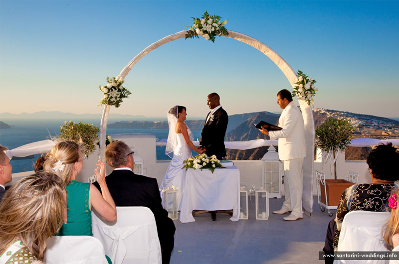 santorini weddings