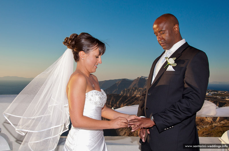 santorini weddings