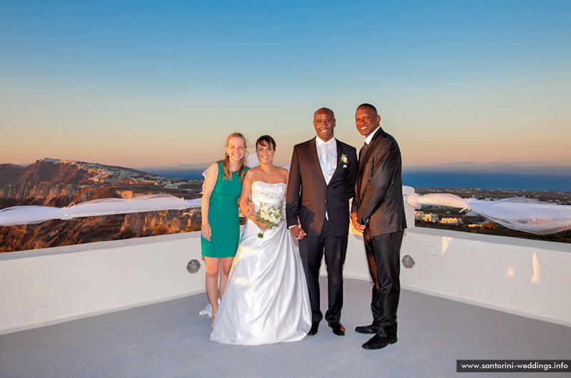 greek island wedding