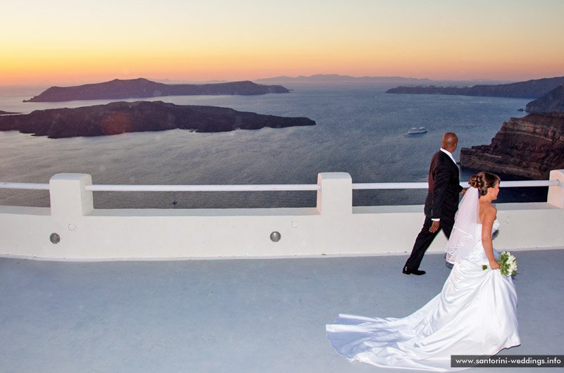 greek island wedding