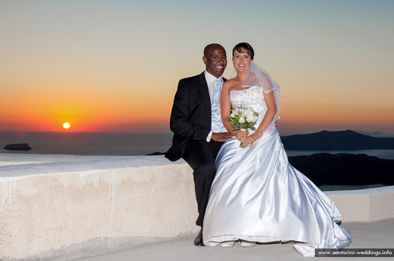 santorini weddings