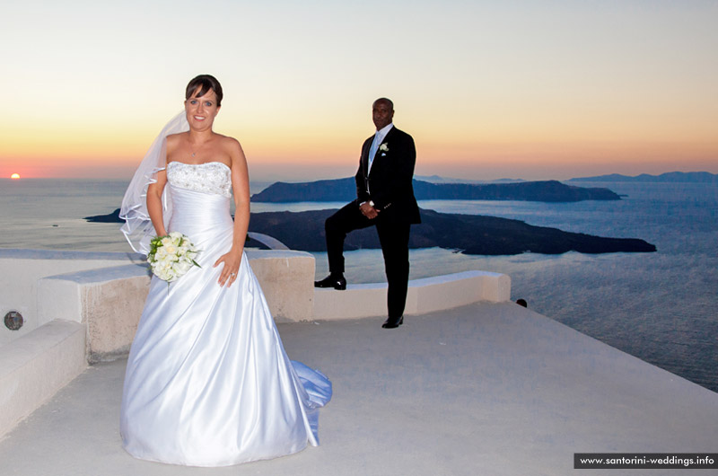 santorini weddings