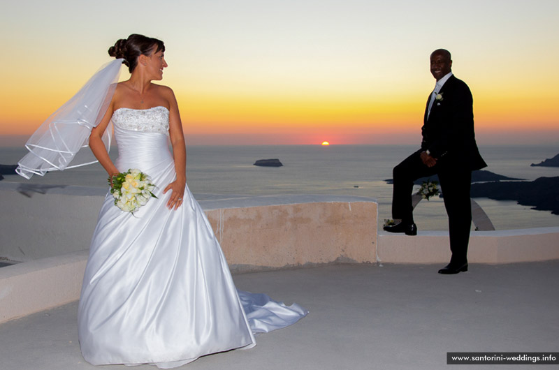 santorini weddings