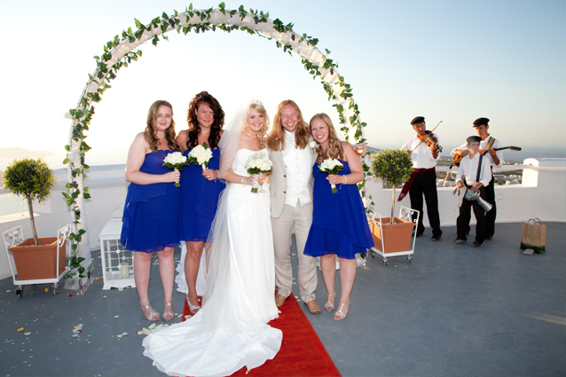 santorini wedding