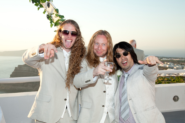 wedding in santorini