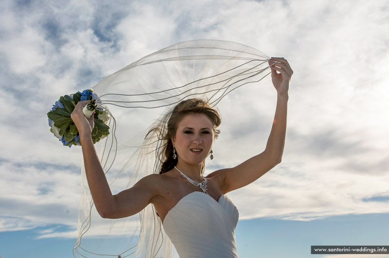 Wedding in Santorini