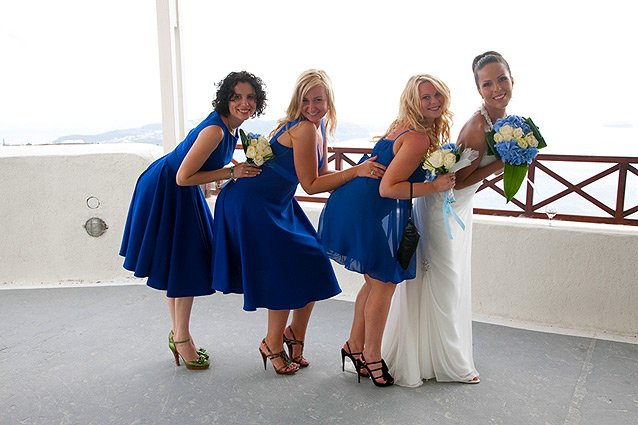 wedding in santorini